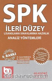 Analiz Yöntemleri / SPK - İleri Düzey