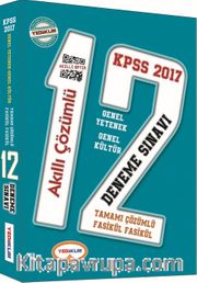 2017 KPSS Genel Yetenek Genel Kültür Tamamı Çözümlü 12 Akıllı Deneme
