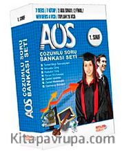 AÖS 1.Sınıf Çözümlü Soru Bankası Seti - 28 VCD + 7 Kitap Yeni Açıköğretim Seti