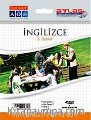İngilizce - 3.Sınıf - AÖS Çözümlü Soru Bankası (4 VCD + 1 Kitap)