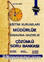 Eğitim Kurumları Müdürlük Sınavına Hazırlık Çözümlü Soru Bankası