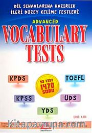 Advanced Vocabulary Tests KPDS-KPSS-TOEFL-ÜDS