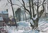 Schnee In Louveciennes 1000 Parça Puzzle (Kod:40932)