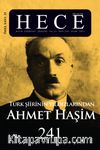 Sayı:241 2017 Ocak Hece Aylık Edebiyat Dergisi Dosya Türk Şiirinin Yıldızlarından Ahmet Haşim Özel Sayısı