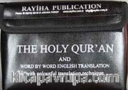 The Holy Qur'an (Cep Boy)(Arapça-İngilizce)