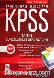 KPSS Tarih Güncellenmiş Ders Notları