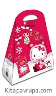 Hello Kitty Çantalı Yap Boz Kırmızı Pelerin 96 Parça Puzzle (Kod:40644)