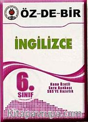 6. Sınıf İngilizce / Konu Özetli Soru Bankası SBS'ye Hazırlık