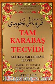 Kur'an-ı Kerim Elifbası <br /> Tam Karabaş Tevcidi İlaveli (Orta Boy Kod:046)