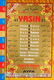 41 Yasin Arapça Orta Boy 5 Renk (Kod:010)