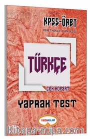 2017 KPSS ÖABT Türkçe Çek Kopart Yaprak Test