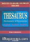 İngilizce Eş Anlamlı Kelimeler Sözlüğü/Thesaurus Dictionary Of Synonyms