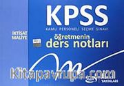 2012 KPSS Öğretmenin Ders Notları <br /> İktisat-Maliye