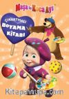Maşa ile Koca Ayı Çıkartmalı Boyama Kitabı