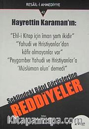 Hayrettin Karaman'ın Reddiyeler