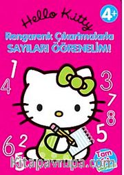 Hello Kitty Rengarenk Çıkartmalarla Sayıları Öğrenelim