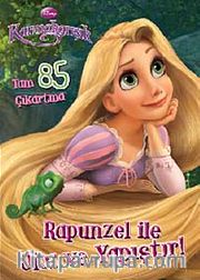 Rapunzel İle Oku ve Yapıştır  (Tam 85 Çıkartma)