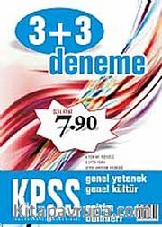 KPSS Genel Yetenek Genel Kültür - Eğitim Blimleri 3+3 Deneme