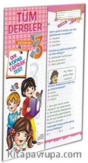 İlköğretim 3.Sınıf Tüm Dersler Yaprak Test