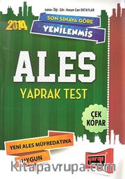 2014 Ales Yaprak Test Son Sınava Göre Yenilenmiş
