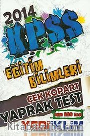 2014 KPSS Eğitim Bilimleri Çek Kopart Yaprak Test