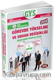 2014 MEB Personelinin Görevde Yükselme ve Unvan Değişikliği Sınavlarına Hazırlık Kitabı 1.Kitap