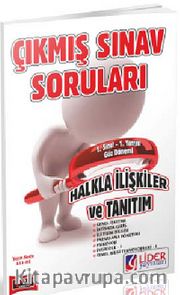 AÖF 1. Sınıf Güz Dönemi 1. Yarıyıl Halkla İlişkiler ve Tanıtım  Çıkmış Sınav Soruları (Kod:AF-611-HI)