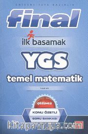 İlk Basamak YGS Temel Matematik Çözümlü Konu Özetli Soru Bankası