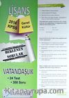2014 KPSS Lisans Vatandaşlık (24 Test) Lisans Genel Kültür Beklenen Sorular Yaprak Test