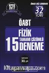 2017 KPSS ÖABT Fizik Tamamı Çözümlü 15 Deneme