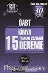 2017 KPSS ÖABT Kimya Tamamı Çözümlü 15 Deneme