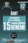2017 KPSS ÖABT Fen Bilimleri Fen ve Teknoloji Tamamı Çözümlü 15 Deneme