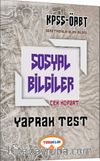 2017 KPSS ÖABT Sosyal Bilgiler Çek Kopart Yaprak Test