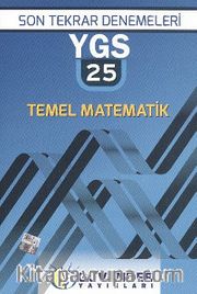 YGS 25 Temel Matematik <br /> Son Tekrar Denemeleri