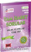 AÖF XIV-XV. Yüzyıllar Türk Dili 3. Sınıf Bahar Dönemi (6. Yarıyıl) Tam İsabet Sorular (AF-236-YTD)