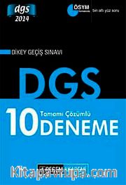 2014 DGS Tamamı Çözümlü 10 Deneme