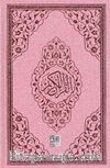 Kuranı Kerim Bilgisayar Hatlı Cami Boy Pembe Renkli (Kod:125P)