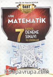 2014 ÖABT Lise Matematik 7 Fasikül Deneme Sınavı ve Çözümleri