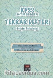 2014 KPSS Eğitim Bilimleri Tekrar Defteri Gelişim Psikolojisi
