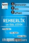 2014 KPSS Eğitim Bilimleri Rehberlik Ve Özel Eğitim Öğrencinin Ders Defteri