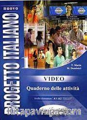 Nuovo Progetto Italiano 1 Video Quaderno delle attività (İtalyanca Temel ve Orta-alt Seviye)