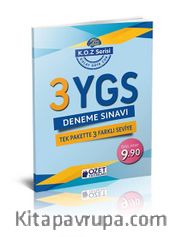 YGS 3 Deneme Sınavı (Kolay-Orta-Zor)
