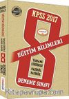 2017 KPSS Eğitim Bilimleri Tamamı Çözümlü Fasikül 8 Deneme