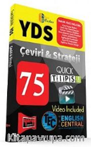 YDS Tamamı Video Anlatımlı Çeviri ve Strateji 75 QUICK TIPS