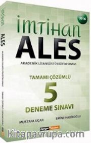 ALES İmtihan Tamamı Çözümlü 5 Deneme Sınavı 