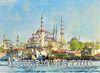 Yeni Cami ve Ayasofya 1000 Parça Puzzle (66x48 Kod:3166)