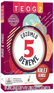 TEOG 2 Tamamı Çözümlü 5 Deneme Kolej Serisi