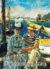 Argenteuil-1874 / Edouard Manet (MAE 001-35x50) (Çerçevesiz)