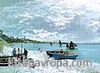 St. Adresse'de Plaj / Claude Monet (MCL 048-50x70) (Çerçevesiz)