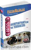 2012 KPSS Eğitim Bilimleri Öğretim Yöntem ve Teknikleri Konu Anlatımlı